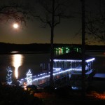 Lake Wylie Waterfront Home at Christmas